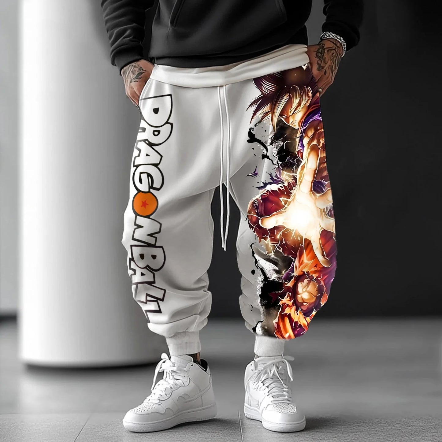2026 Anime Saiyajin Dragon Ball Sommer-Outdoor-Jogginghose Harajuku Trendy Herren Damen Streetwear locker lässig modisch Sport-Bündchenhose