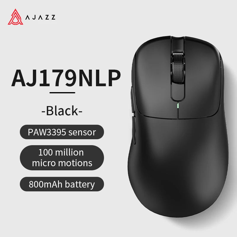 Rato sem fios AJAZZ AJ179 NL Star Flash Version 3Mode, baixa latência, bateria de longa duração, leve, personalizável, para escritório e gaming
