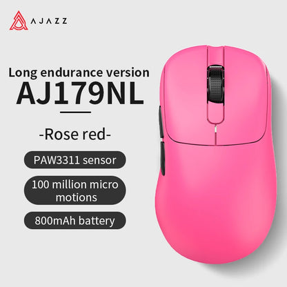 Rato sem fios AJAZZ AJ179 NL Star Flash Version 3Mode, baixa latência, bateria de longa duração, leve, personalizável, para escritório e gaming