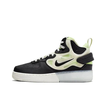 Nike Air Force 1 Stylish and Versatile Unisex Mid-Top Skate Shoes Slip-Resistant and Durable Casual Shoes FN4274-100