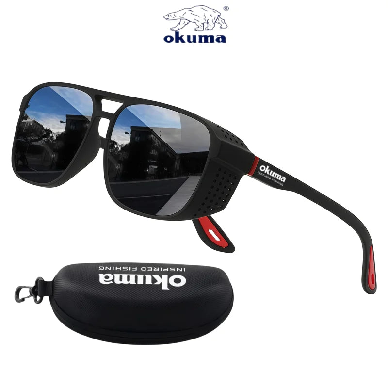 Okuma Fashion Polarized Glasses UV400 Anti Stray Light, Suitable for Cycling, Driving, Fishing, Mountaineering, Hunting, etc