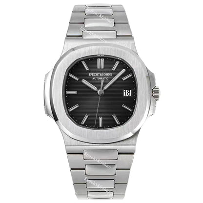 Specht&Sohne 2025 Nuevo reloj clásico de lujo para hombre, reloj automático para hombre en acero inoxidable con zafiro, 8215 reloj de pulsera mecánico