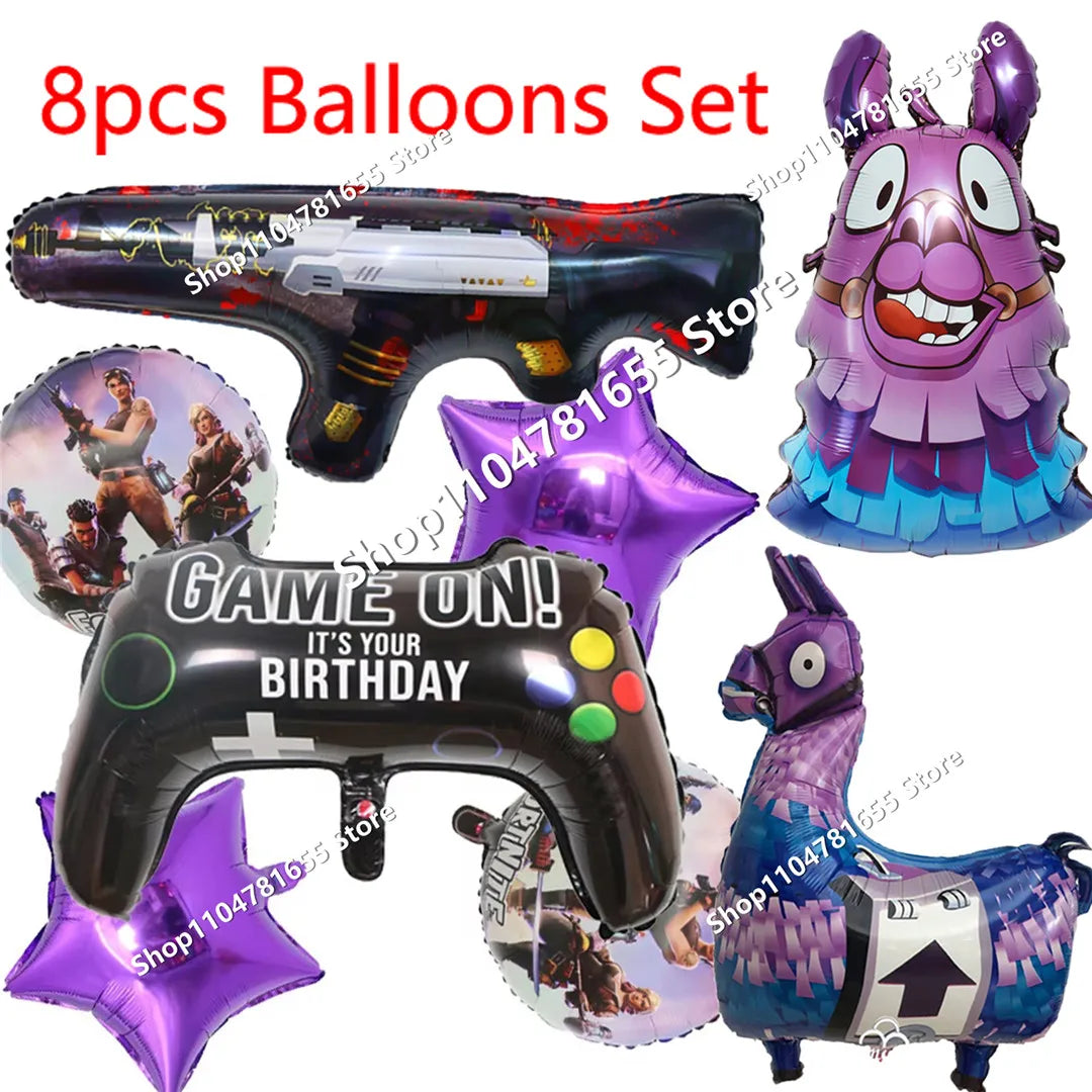 8-teiliges Set 10cm Fortnite-Spielzeug-Actionfiguren, Modell Game Battle Royale, coole Spielzeugpuppen für Kinder und Jungen, spaßiges Geburtstags- und Weihnachtsgeschenk