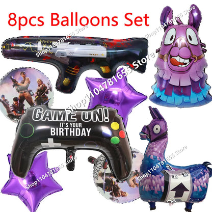 8-teiliges Set 10cm Fortnite-Spielzeug-Actionfiguren, Modell Game Battle Royale, coole Spielzeugpuppen für Kinder und Jungen, spaßiges Geburtstags- und Weihnachtsgeschenk