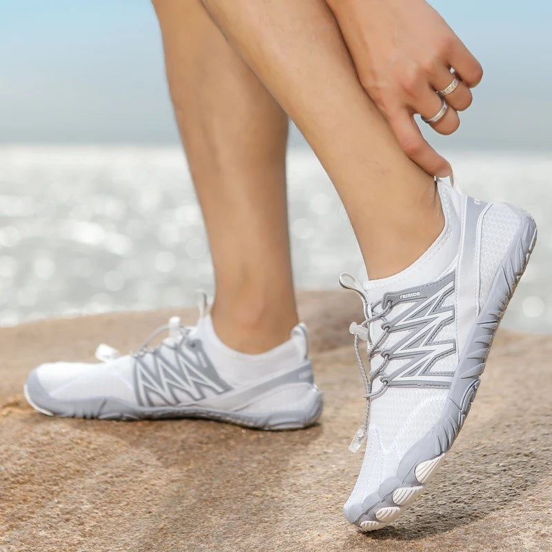 Women's Water Shoes Barefoot Shoes Men's Aqua Swimming Shoes Quick Dry Footwear for Beach Gym