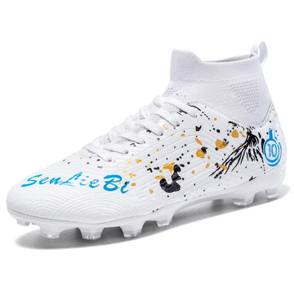 Chaussures de football anti-ald pour hommes, baskets de football respirantes, chaussures de football en plein air, basses, coordonnantes, TF, FG