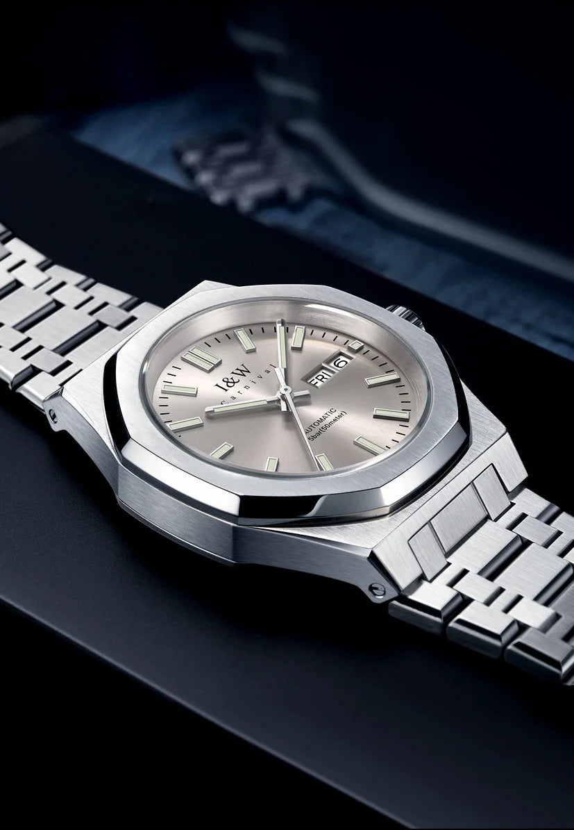 Montre mécanique pour homme CARNIVAL – Montre-bracelet automatique de luxe, verre saphir, mouvement MIYOTA, étanche jusqu'à 50 m