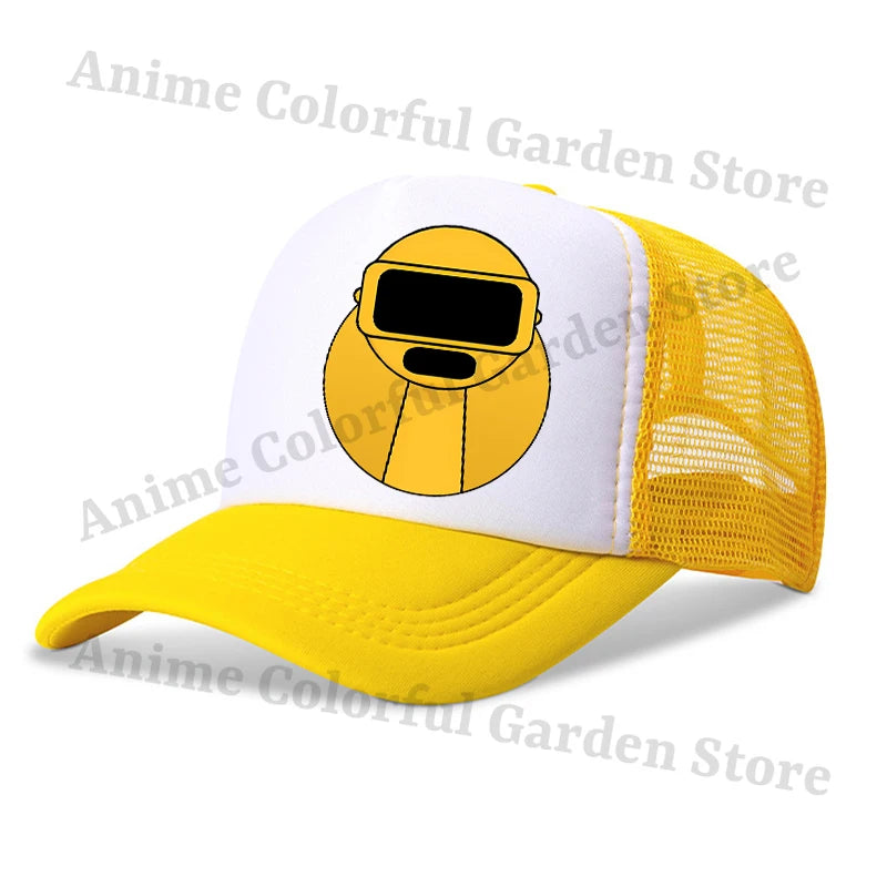 „Sprunki“ tėvų ir vaikų beisbolo kepurės, anime, animacinės, hiphopo, plokščios kepurės vyrams, moterims ir vaikams, vasaros mados, apsaugančios nuo saulės, kvėpuojančios kepurės, dovanos