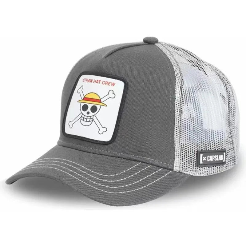 Czapka baseballowa LUFFY do sportów na świeżym powietrzu – wiosenna i letnia moda, haftowana, regulowana, dla mężczyzn i kobiet – modna czapka outdoorowa w stylu hip-hopowym