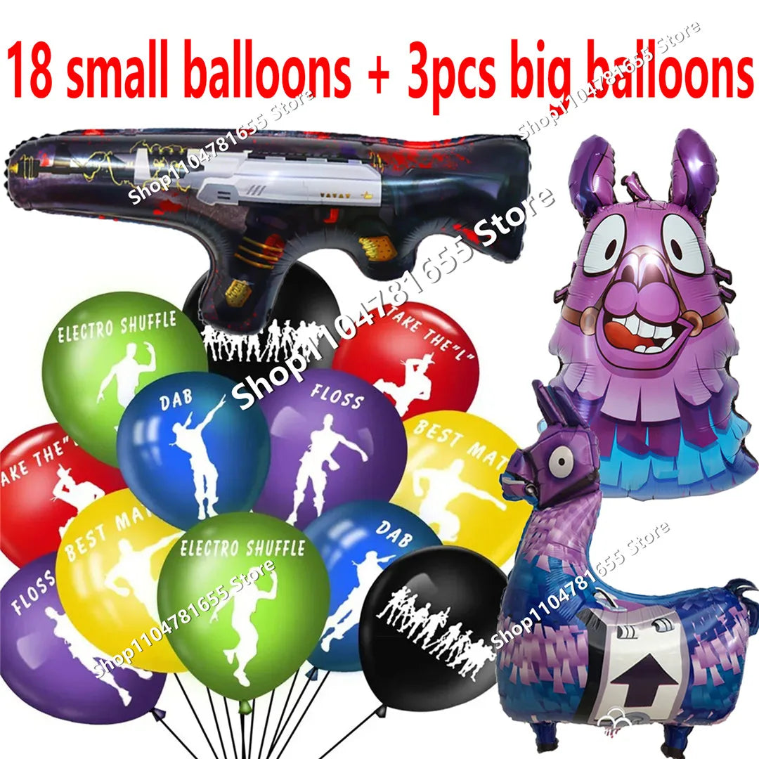 Conjunto de 8 Figuras Fortnite Anime em PVC — Bonecos Trooper Colecionáveis para Fãs, Crianças, Aniversário e Natal