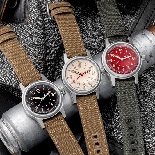 THORN Retro Military Watch 36mm Made of NH35A Movement SHY-043 Sport Watch Unisex Men's and Women's Luxury