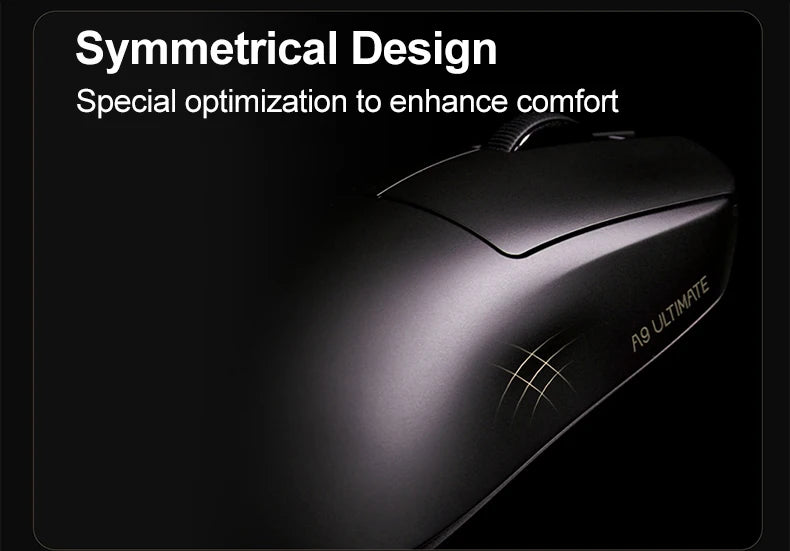 ATK Dragonfly A9 Ultimate brezžična gaming miška A9 Air PAW3950, ultralahka ergonomska e-športna miška za igričarje FPS CSGO A9 Ultra