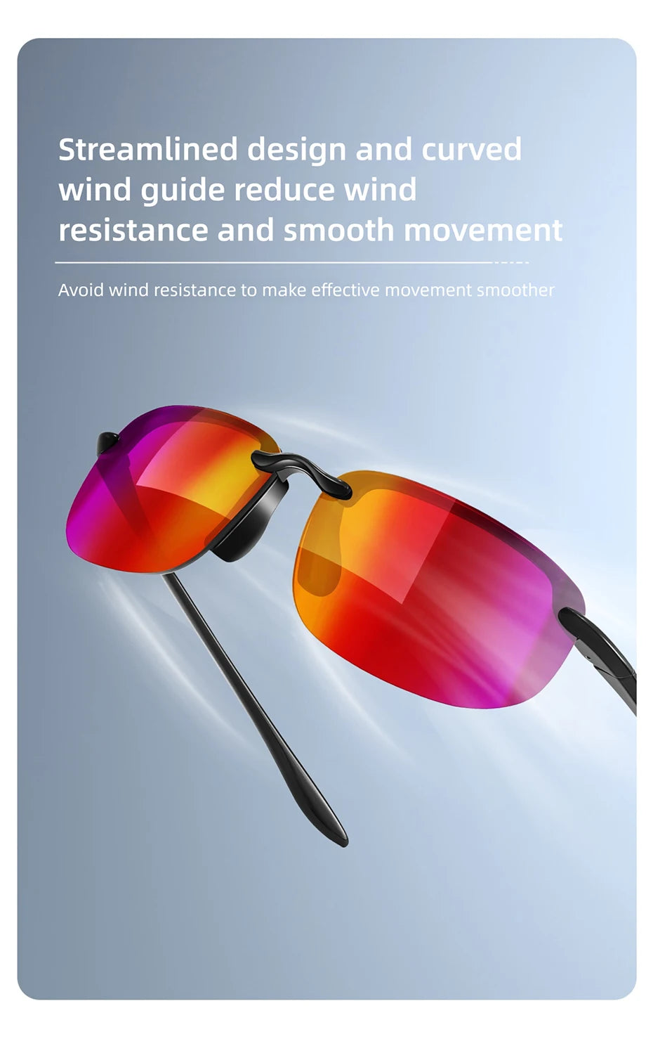 CAPONI Polarized Sunglasses For Men Original Design Outdoor Sport Running Driving Sun Glasses Photochromic Black Shades BS36502