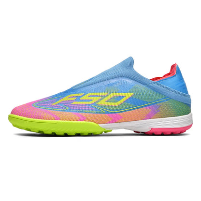 Chaussures de football professionnelles originales pour hommes, résistantes au gazon, chaussures de football décontractées de haute qualité pour hommes, chaussures de football pour entraînement rapide