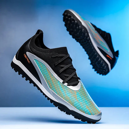 Nouveaux hommes chaussures de Football crampons de Sport adulte respirant antidérapant bottes de Football en plein air longues pointes formation garçons Match confortable