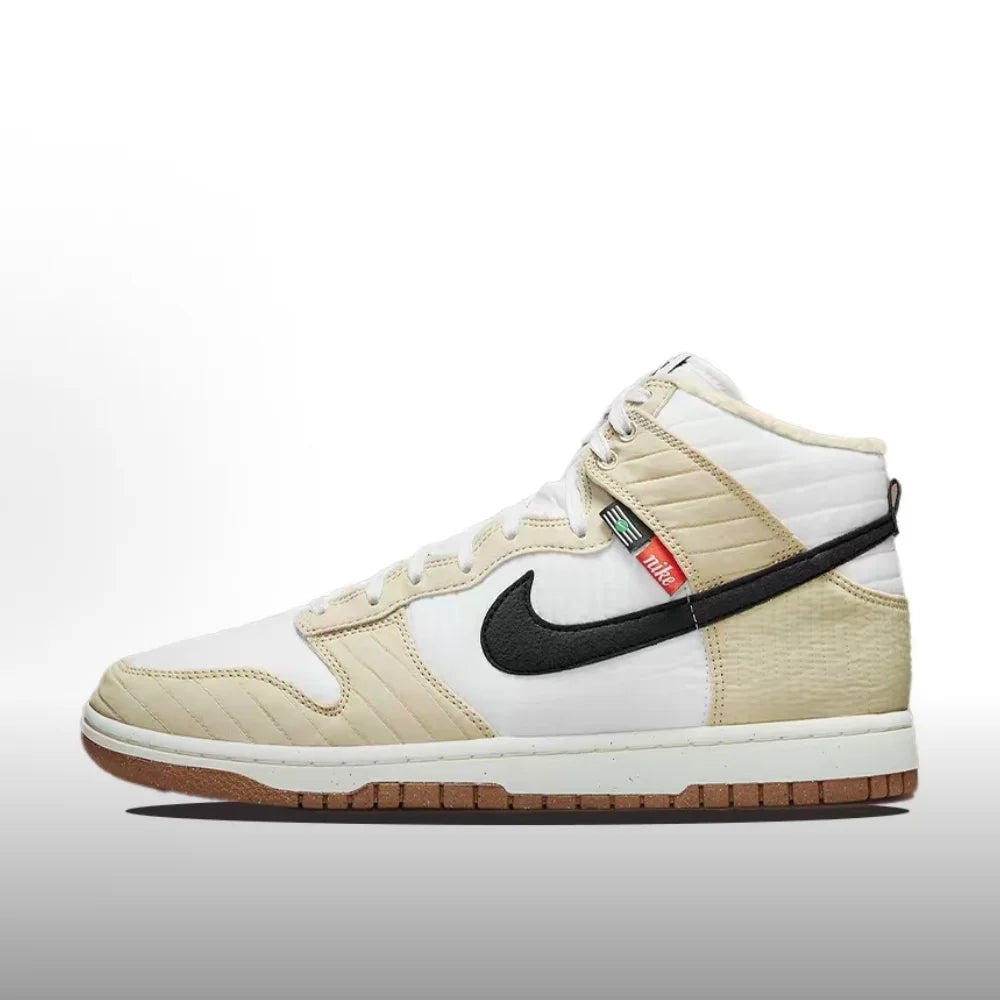 Nike Dunk SB Dunk High – inspirowane stylem retro, modne, antypoślizgowe, wytrzymałe, półwysokie, codzienne trampki DQ4489-300