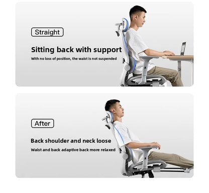 Multi-functional Chair Office Chair Computer Chair Recliner Chair Nap Ergonomic Chair Swivel Chair E-sports Chair