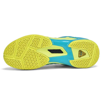 High-quality Badminton Trainers for Men and Women Blue Athletic Shoes with Anti-Slip Sole for Indoor and Outdoor Sports
