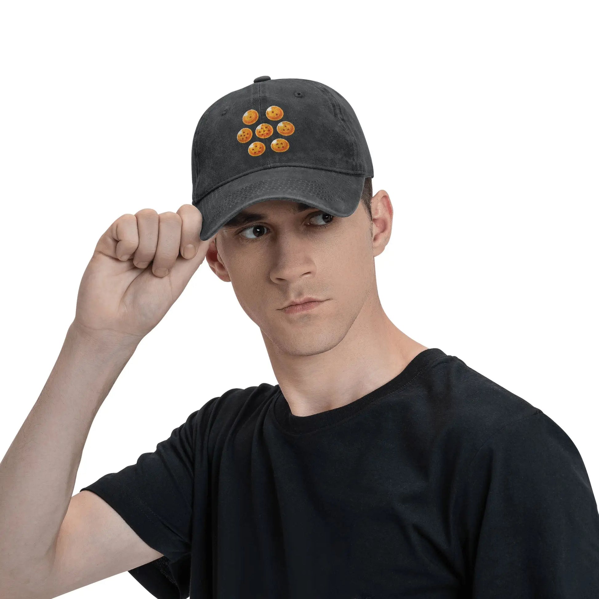 Dragon Ball DBZ Goku Baseball Cap for Men Women Distressed Denim Snapback Cap Japan Manga Outdoor Unstructured Soft Caps Hat, produit gaming premium Fraquane