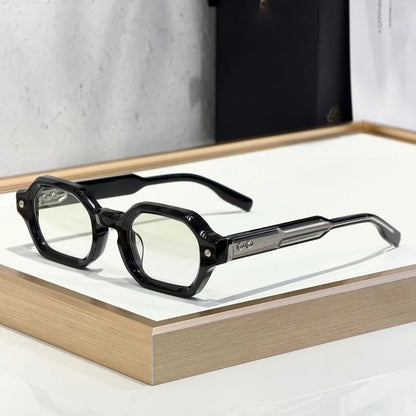 High Quality Sunglasses Project 05 with NFC Chip Rectangle Thick Acetate Handmade Luxury Design UV400 for Men Women Eyeglasses
