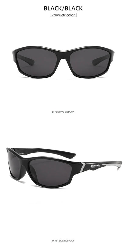 Okuma fashionable polarized glasses, UV400 anti stray light, suitable for outdoor cycling, driving, fishing, etc