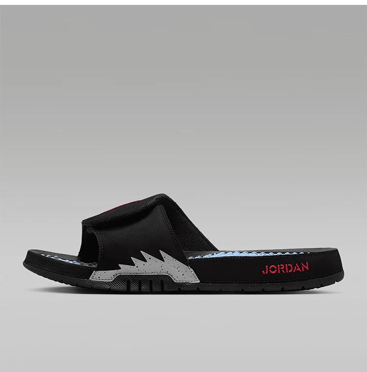 „Nike“ originalūs „JORDAN“ vyriški, kvėpuojantys, lengvi ir kasdieniai šlepetės su „Velcro“ užsegimu 555501-061