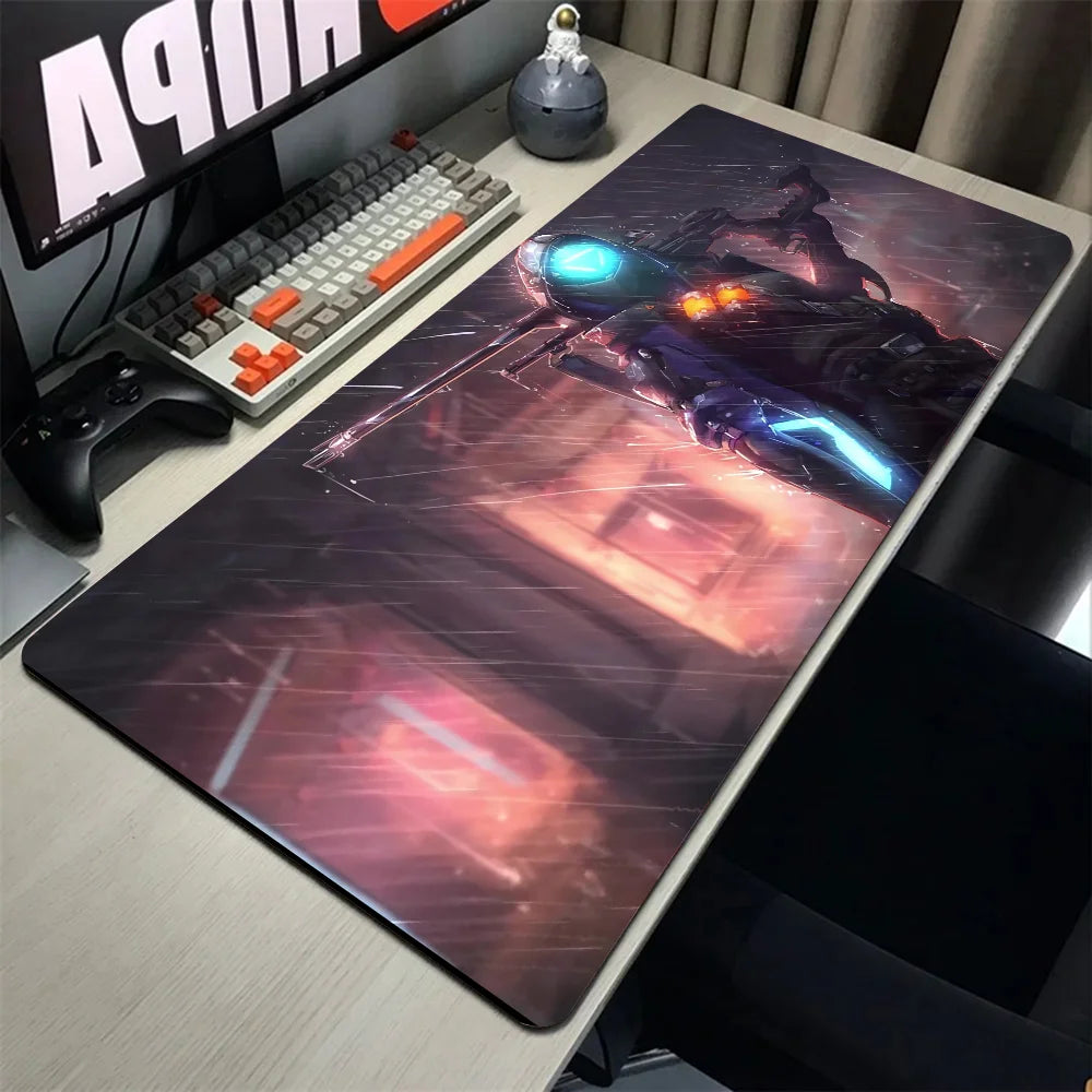 Mousepad Ana Shrike Overwatch, covoraș de birou cu suport, accesorii gaming Prime Gaming, XXL, covoraș pentru tastatură cu capitonaj