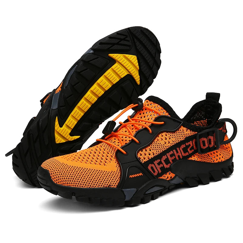 New men's outdoor leisure hiking shoes women's beach shoes wading shoes couples quick-drying rock climbing sneakers size 36-47
