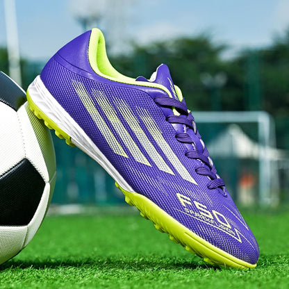 New Men Professional Football Boots Boys Soccer Shoes Sports Shoes TF/FG Match Sneakers Ankle Non-Slip Comfortable Unisex