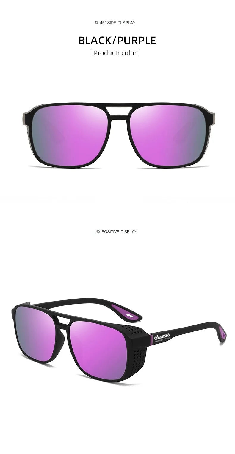 Okuma Fashion Polarized Glasses UV400 Anti Stray Light, Suitable for Cycling, Driving, Fishing, Mountaineering, Hunting, etc
