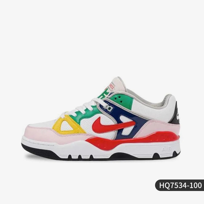 Zapatillas Nike originales de cuatro estaciones, de corte bajo y estilo retro, con cordones, para hombre y mujer, modelo HQ7534-100
