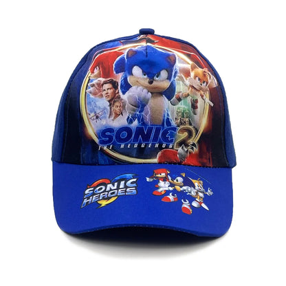 50–54 cm vaikų „Sonic“ animacinio filmo beisbolo kepurė su anime ežiu „ShadowTails“ ir „Knuckles“ personažais, apsauganti nuo saulės, aksesuaras, dovana