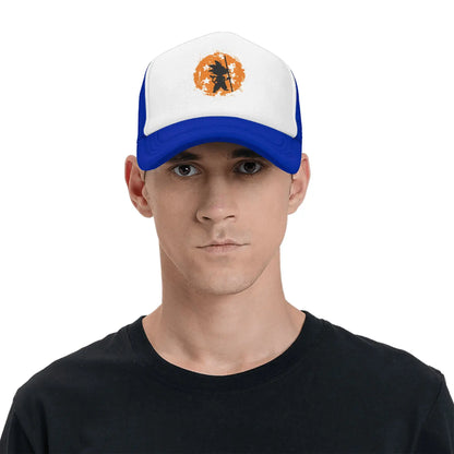 Produit gaming premium Fraquane, équipements gamer, Unisex Dragon Ball Z Goku Dbz Trucker Hats Outdoor Mesh Baseball Caps Snapback Caps Hats Sun Caps Trucker Cap High Quality
