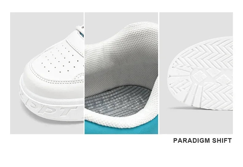 Sapatilhas de skate para homem, verão, em pele, casuais, moda, outdoor, corrida, desporto, caminhada, ténis, plataforma, designer, luxo