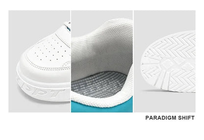 Sapatilhas de skate para homem, verão, em pele, casuais, moda, outdoor, corrida, desporto, caminhada, ténis, plataforma, designer, luxo