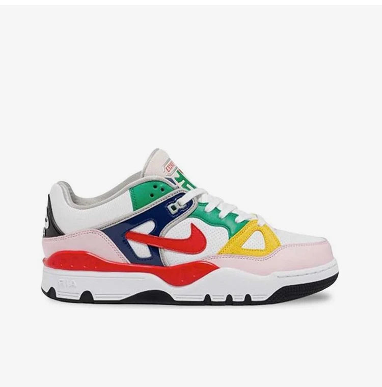 Zapatillas Nike originales de cuatro estaciones, de corte bajo y estilo retro, con cordones, para hombre y mujer, modelo HQ7534-100