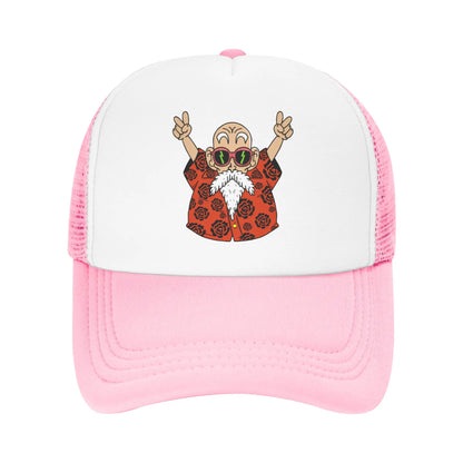 Adult Dragon Ball Trucker Caps Mesh Baseball Caps Snapback Caps Japan Anime Hat Trucker Worker Cap Breathable Dad Hat Summer