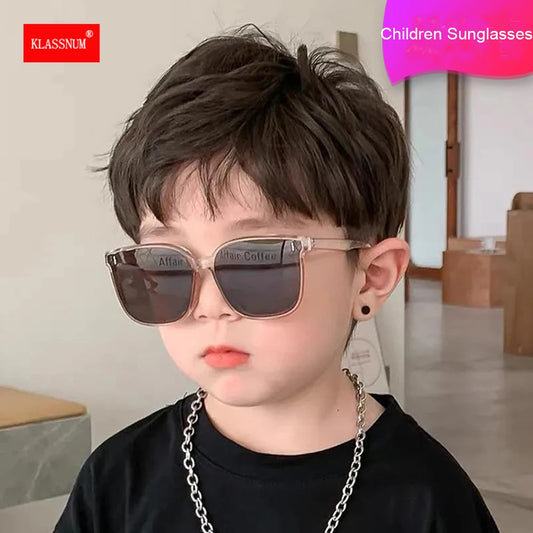 Boys Sunglasses Children Oversize Sunglasses Girls Sun Glasses Vintage Baby Round Eyeglasses Black Oculos Eyewear UV400 2026 New