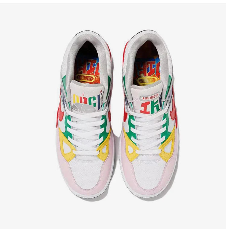 Zapatillas Nike originales de cuatro estaciones, de corte bajo y estilo retro, con cordones, para hombre y mujer, modelo HQ7534-100