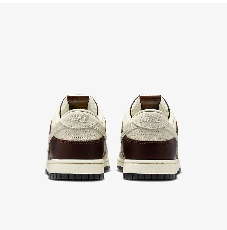 Nike Authentic Dunk Low da uomo, sneakers resistenti in pelle classica traspirante IH7333-200