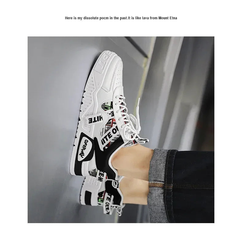 Sapatilhas de skate para homem, verão, em pele, casuais, moda, outdoor, corrida, desporto, caminhada, ténis, plataforma, designer, luxo
