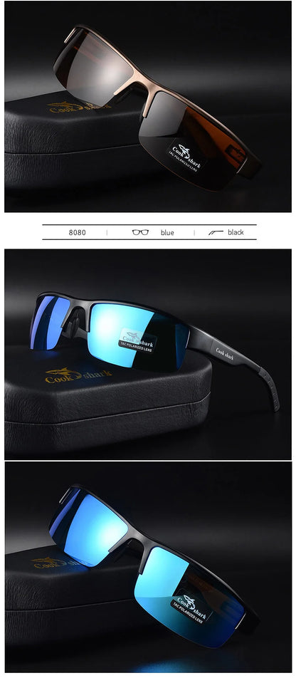 Cook sunglasses for men driving with UV-proof discoloration sunglasses polarized day and night glasses