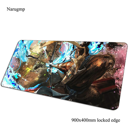 overwatch mouse pad Birthday Computer mat 900x400x3mm gaming mousepad large present padmouse keyboard games pc gamer desk