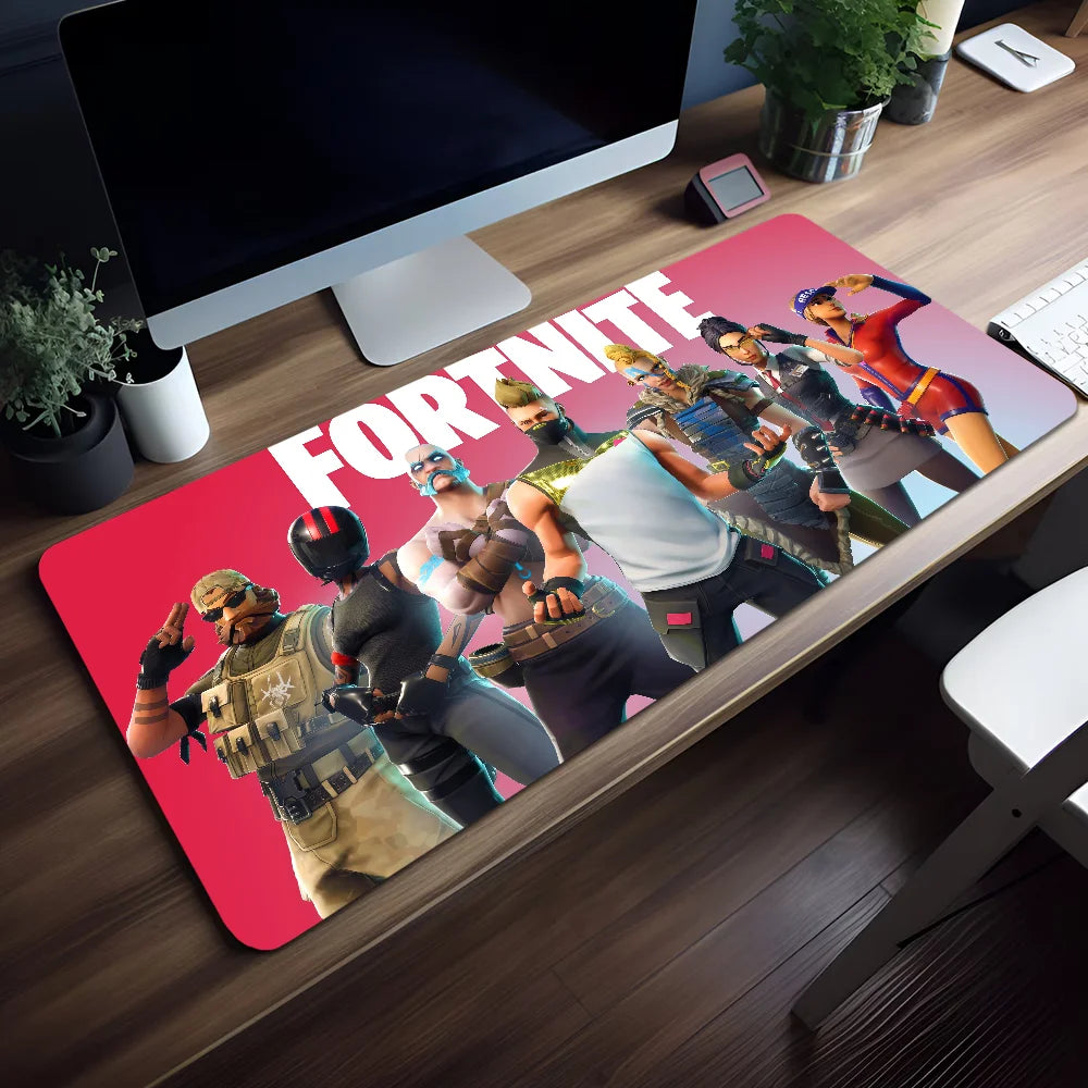 Mouse Pad Non-slip Game Lock Edge Survival Office Student Gaming Shooting Thickened Large Writing Cushion F-FORTNITE Mouse Pad