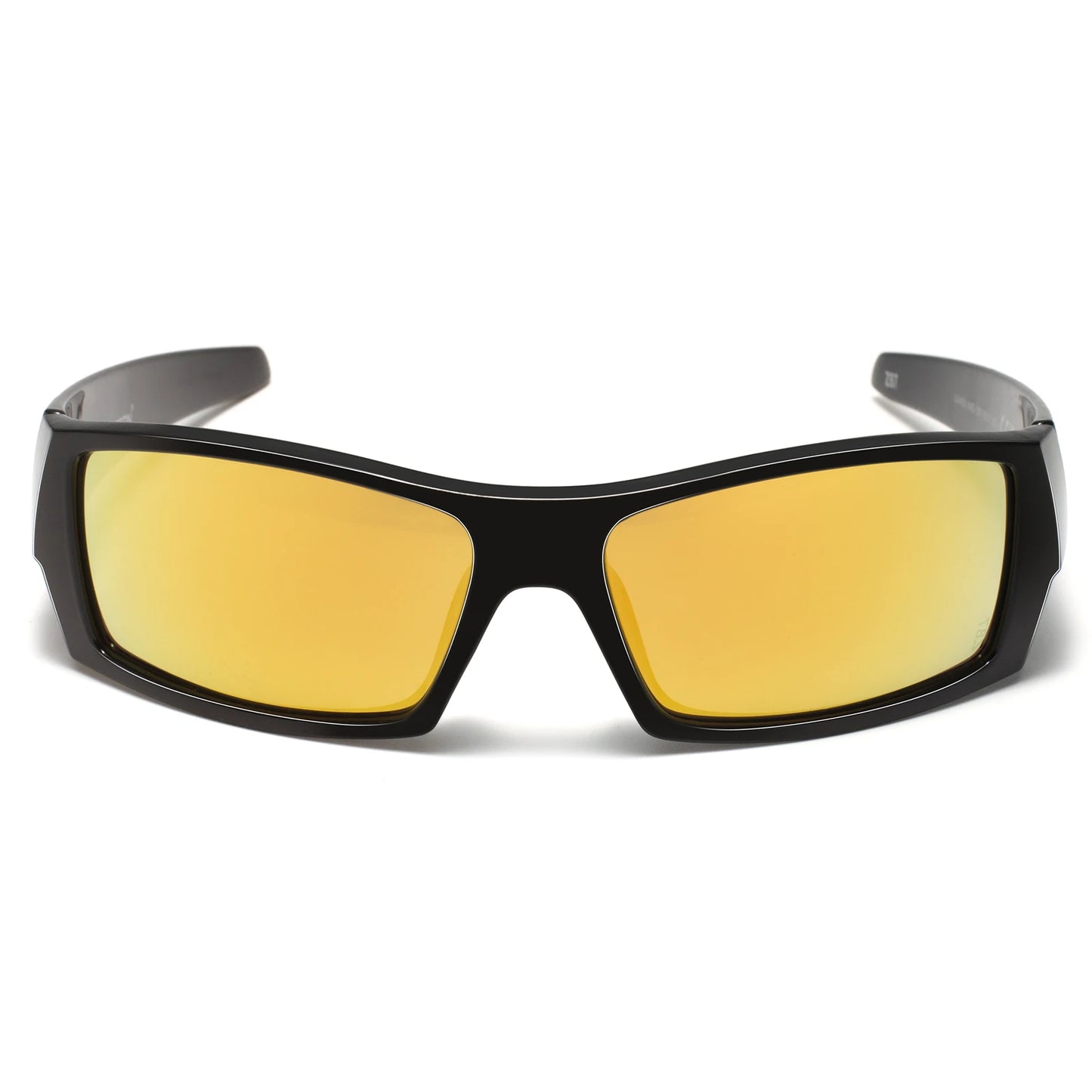 MAXJULI Z87 Polarized Sunglasses Men Wrap Around Sport Driving UV400 Retro Vintage Shield Safety Glasses 8231