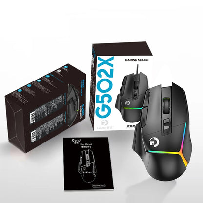 Wireless Gaming Mouse Ergonomics USB Rechargeable Bluetooth Mice Optical Sensor Programming Gaming Mice with Wired For Windows