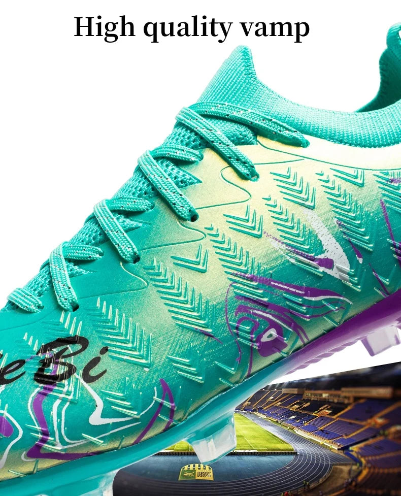 Professionelle Fußball-Sneaker für Herren und Damen, hochwertige modische Fußballschuhe für Herren, große Größe 46, Futsal-Schuhe, Herren-Trainer