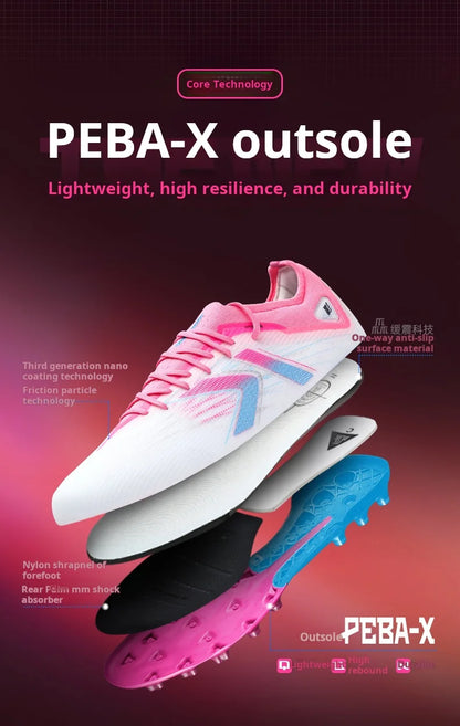 Kelme MG Football Shoes Men's Natural and Artificial Grass Professional Competition Training Football Shoes Non-Slip Soccer Shoes