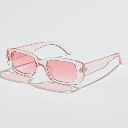 Square Sunglasses Men Rectangle Brand Designer Small Sun Glasses Male Retro Black Lens Driving Fishing Oculos UV400