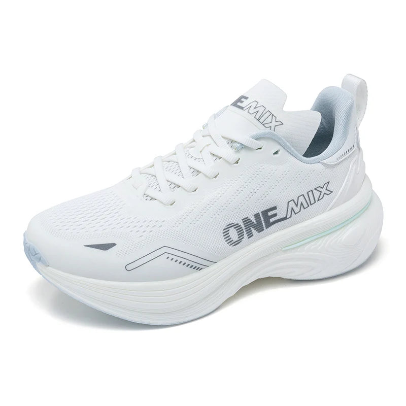 ONEMIX Nye cushion-løbesko til kvinder og mænd – lette, moderigtige udendørs sneakers til vejløb, sport, træning, jogging og fitness